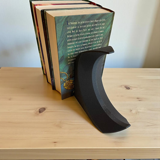 Minimalist Crescent Moon Bookends – Modern Home Decor