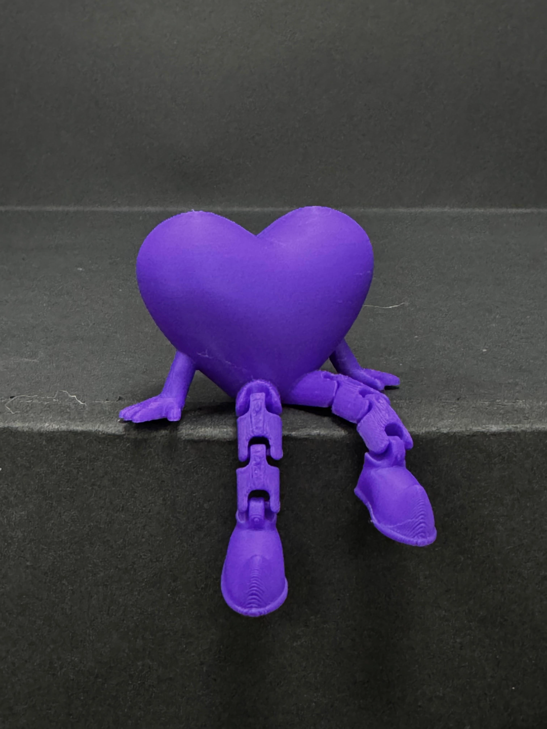 Articulated Heart Figure – 3D Printed Flexi Decoration