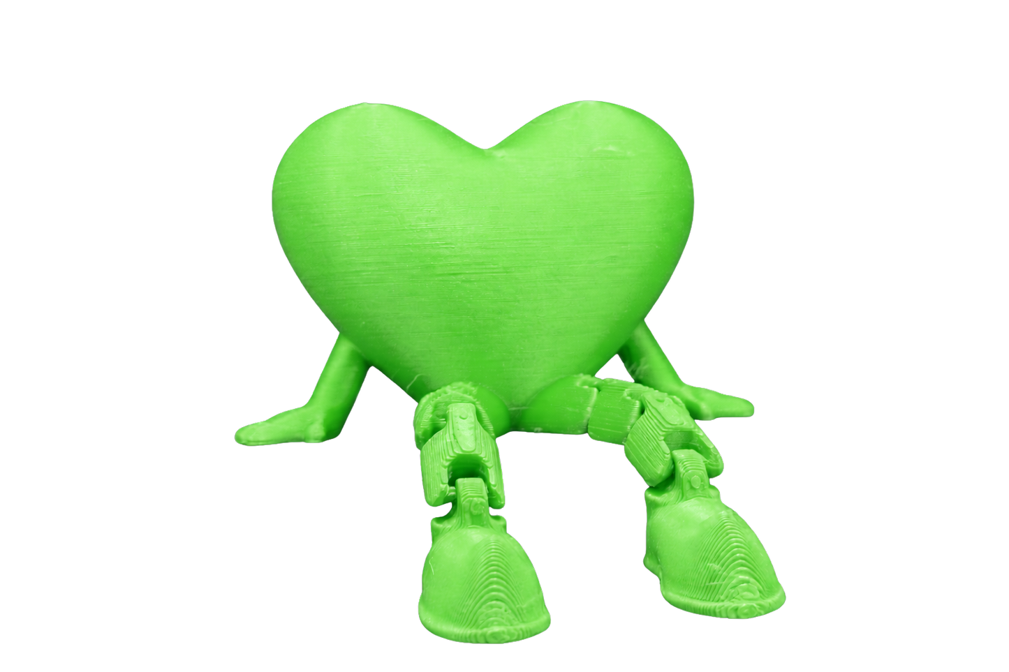 Articulated Heart Figure – 3D Printed Flexi Decoration