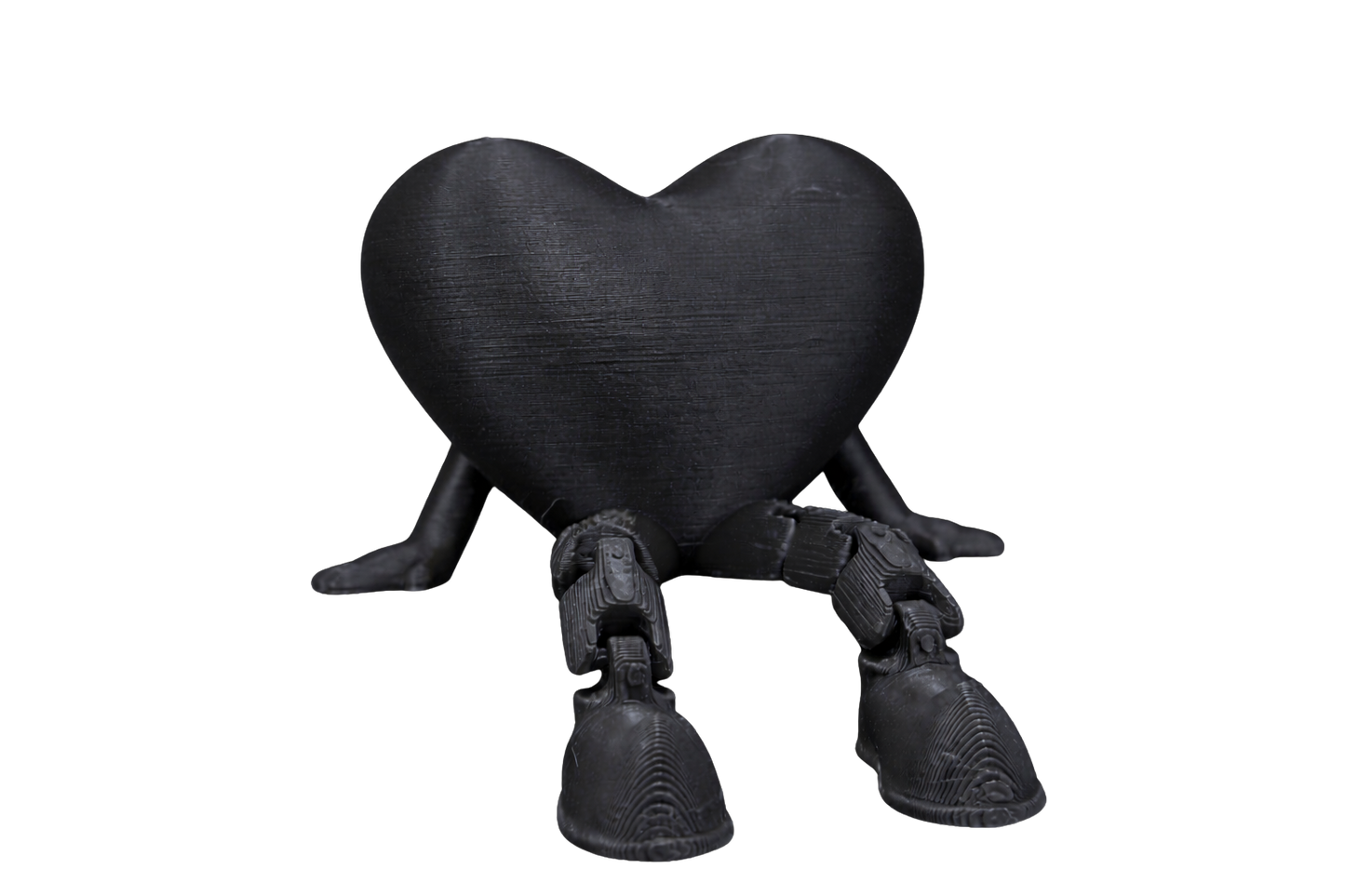 Articulated Heart Figure – 3D Printed Flexi Decoration
