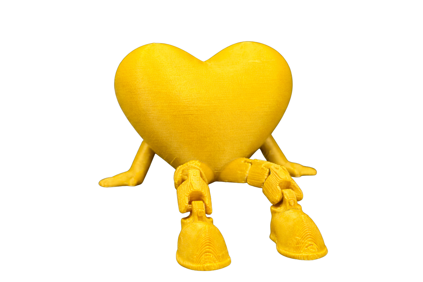 Articulated Heart Figure – 3D Printed Flexi Decoration